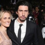 Адам Драйвер и его жена Джоан на премьере «Звездных войн»