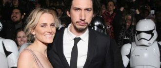 Адам Драйвер и его жена Джоан на премьере «Звездных войн»