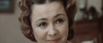 Actress Lyubov Strizhenova
