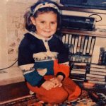 Alexandra Zaritskaya in childhood