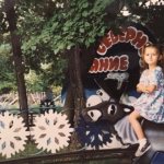 Alena Venum in childhood