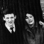 Alla Pugacheva and Mykolas Orbakas in their youth