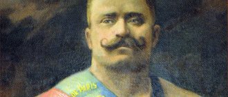 Circus performer Ivan Poddubny