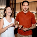 Bikovich with Aglaya Tarasova