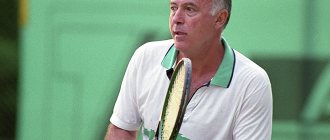 Boris plays tennis
