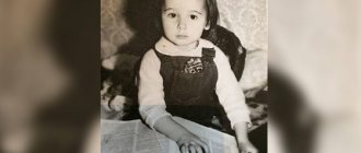 Дарья Златопольская в детстве