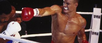 Dolph Lundgren as Ivan Drago (still from the movie "Rocky 4")