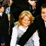 Jim Carrey with his daughter