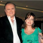 Ekaterina Rednikova with her husband