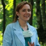 Elena Panova - star of the TV series Taiga Romance