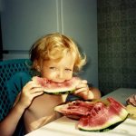 Евгения Огурцова в детстве