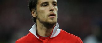 Football player Dmitry Kombarov