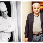 Igor Bukharov in his youth and now