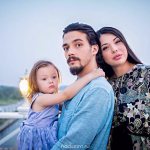 Инна Воловичева с мужем и дочкой