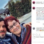 Интарс Бусулис с мамой фото