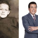 Joseph Kobzon in childhood and now