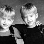 Cole Sprouse and Dylan Sprouse as children