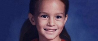 Leighton Meester as a child