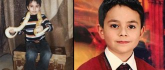 Lizer in childhood