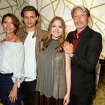 Мадс Миккельсен с женой Ханной и детьми