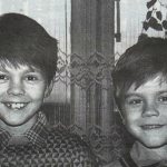 Little Igor Akinfeev and his older brother Evgeniy
