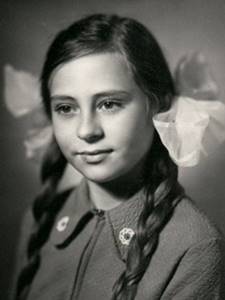 Марина Хлебникова в детстве