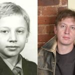 Михаил Трухин в детстве и сейчас