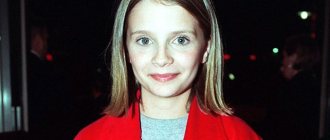 Миша Бартон в детстве