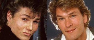 Morten Harket and Patrick Swayze