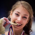 In the photo: Alena Kostornaya