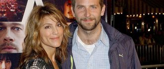 In the photo: Bradley Cooper and Jennifer Esposito