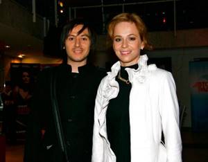 На фото: Руслан Алехно и его первая жена Ирина Медведева