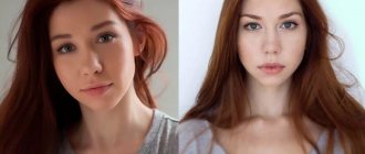 In portrait photographs