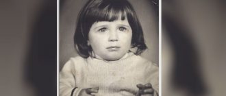 Nino Katamadze in childhood