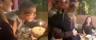 Father of Olga Buzova and his daughter. Photo