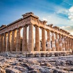 Parthenon in Athens Athena