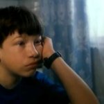 Pavel Kassinsky as a child (still from the film “My Husband is an Alien”)
