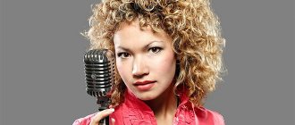 Певица и актриса Елена Гущина