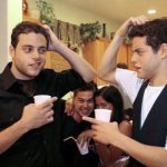 Рами Малек и его брат-близнец Сами