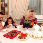 Figure 4. Family tea party