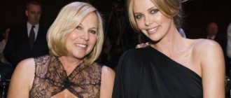 Charlize Theron and her mother Gerda 2008