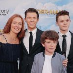 Tom Holland family with younger brothers and mother