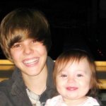 У Бибера есть младшая сестра Жасмин