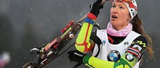 Ole Einar Bjoerndalen and Daria Domracheva