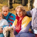 Vladimir Putin and Lyudmila Putina