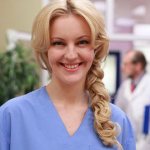 Yana Krainova in the series “The Diary of Doctor Zaitseva”