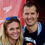 Yulia Efimova and Nikita Lobintsev