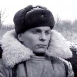 Yuri Nazarov in his youth (still from the film “In Difficult Hours”)