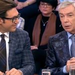 Yuri Nikolaev visiting Andrei Malakhov&#39;s program