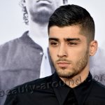 Zayn Malik with piercing photo